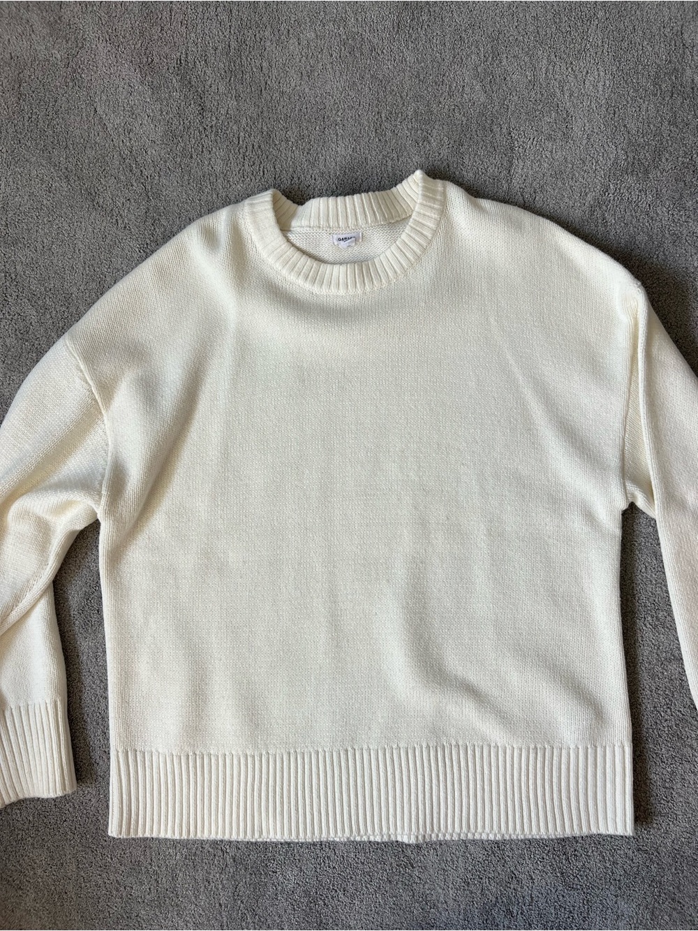 Garage Ivory Crewneck Sweater - Women's